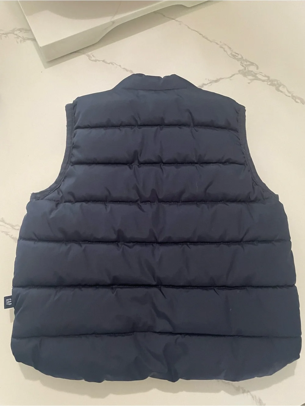 GAP Baby Navy Quilted Puffer Vest